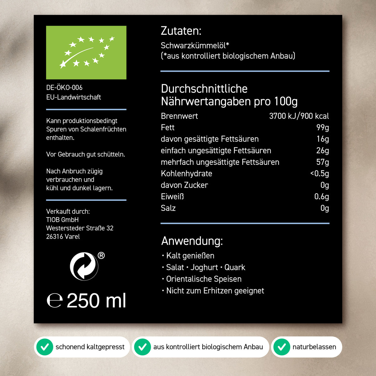 Bio Schwarzkümmel aus Österreich