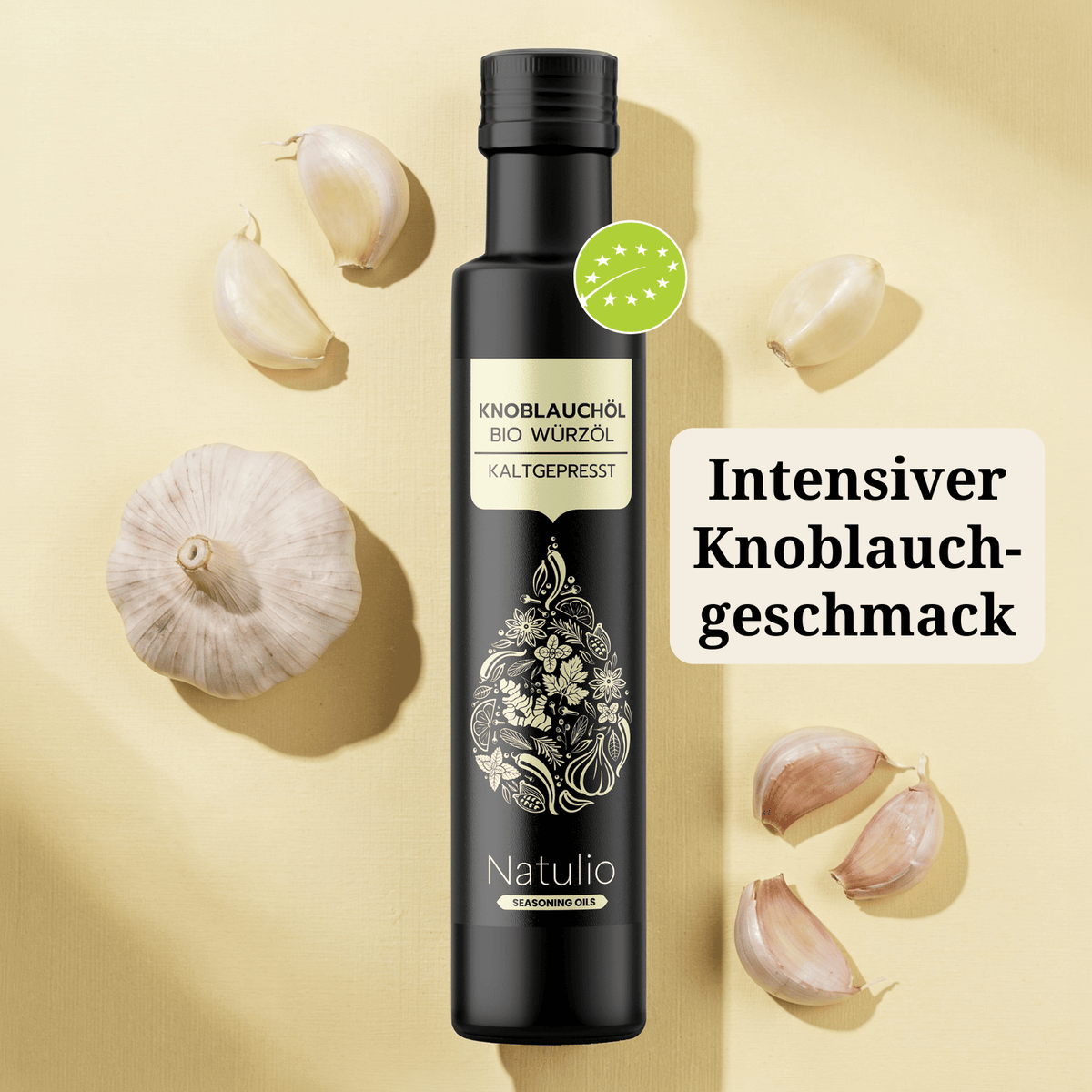 Bio Knoblauchöl kaltgepresst