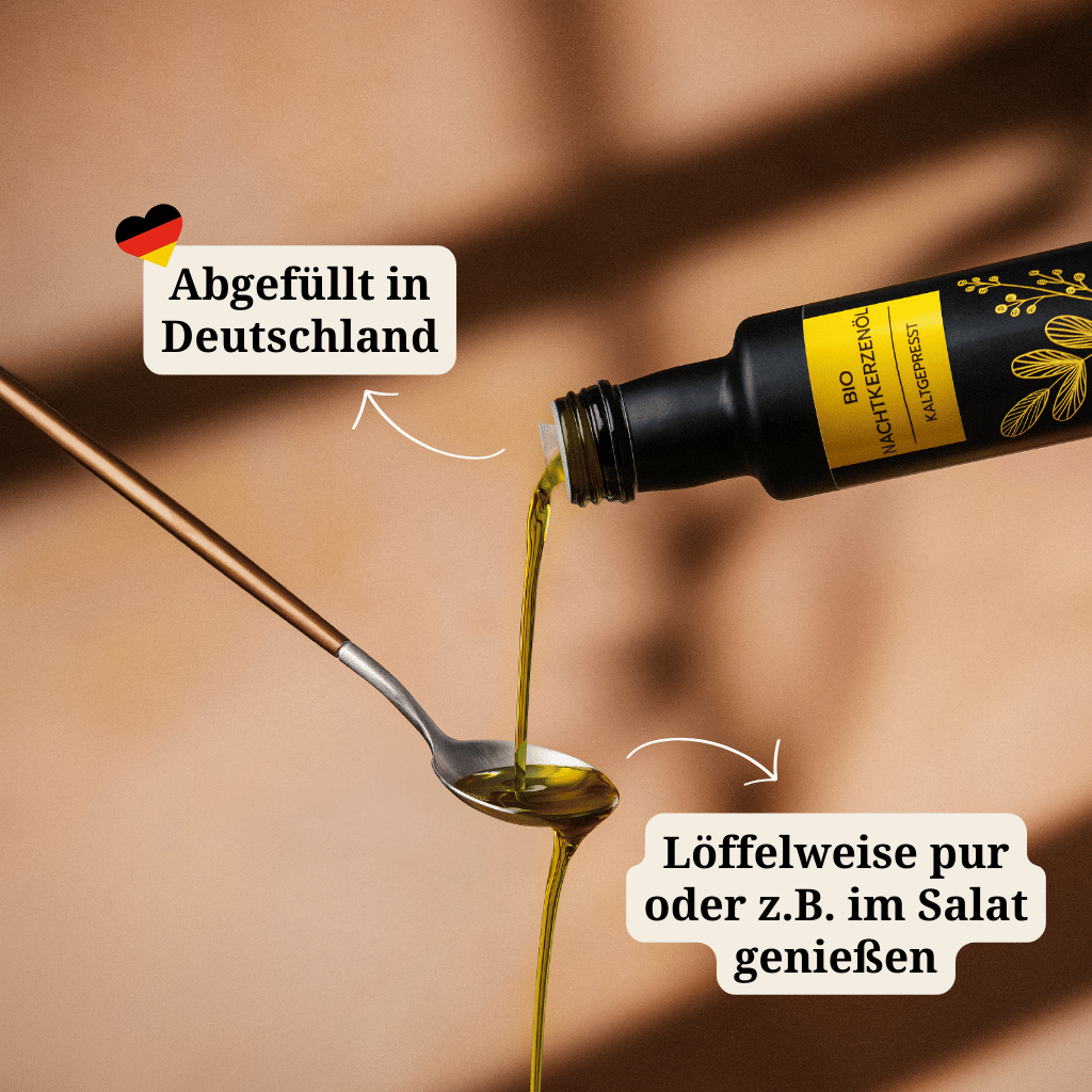 Bio Nachtkerzenöl kaltgepresst